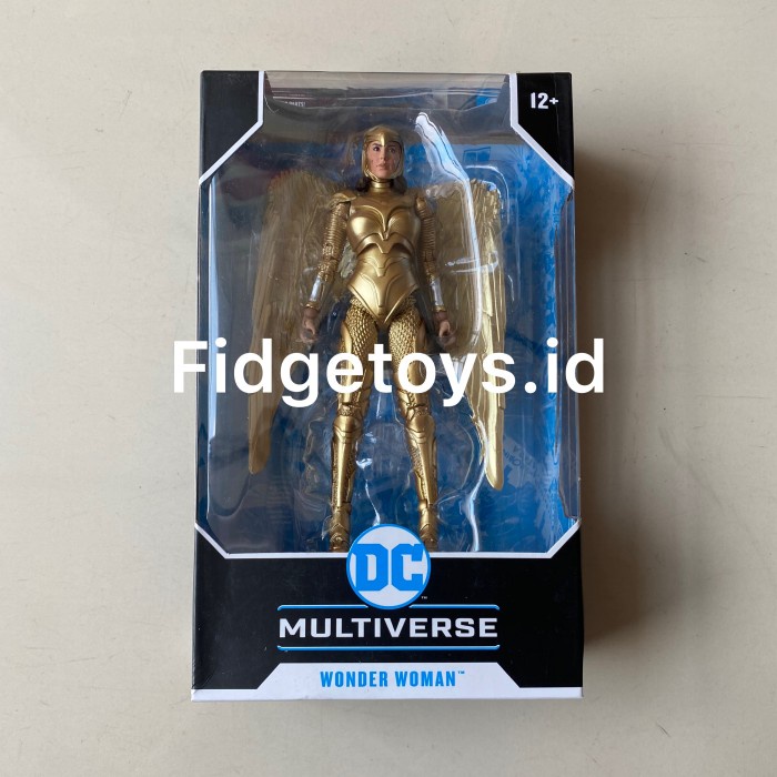 ✨New Mcfarlane Toys Dc Multiverse Wonder Woman Gold Armor Action Figure Bisa Gojek