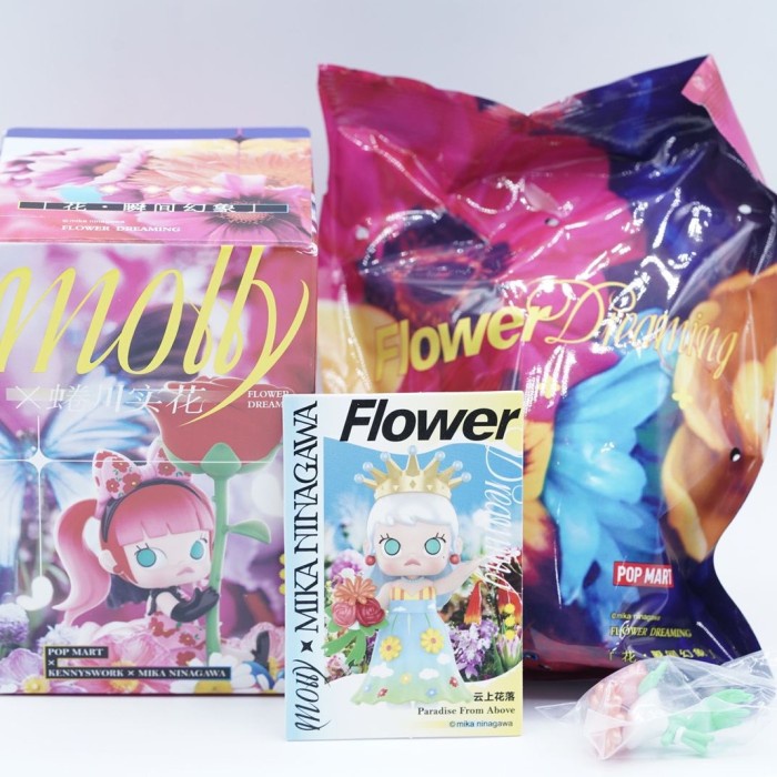 [Original] Pop Mart Molly X Mika Ninagawa Flower Dreaming Paradise From Above Limited