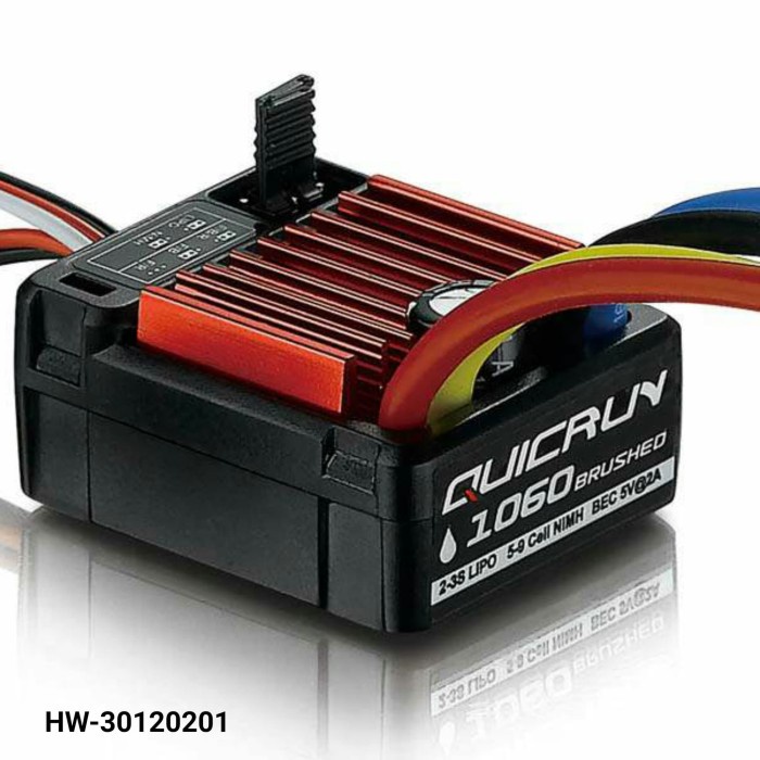 ✅New Hw-30120201 Hobbywing Quicrun-Wp-1060-Brushed-Sbec Limited