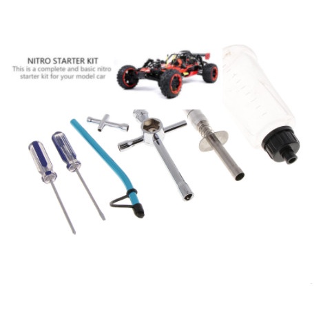 ✅New Starter Kit Nitro Rc Mobil Truk Buggy Untuk Hsp Redcat Terbaru