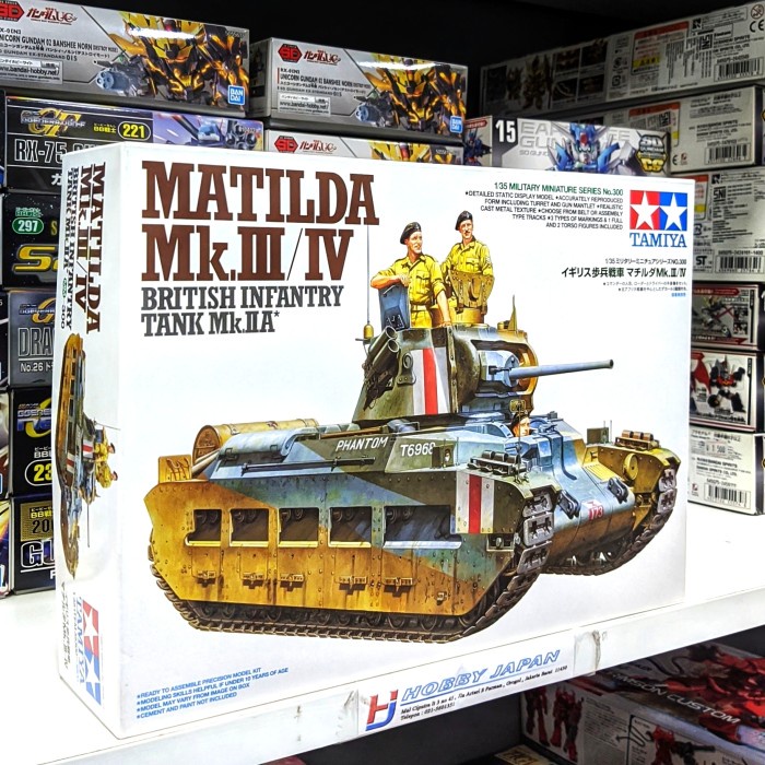 ✨Baru Tamiya 35300 - 1/35 Matilda Mk Iii/Iv British Infantry Tank - Berkualitas
