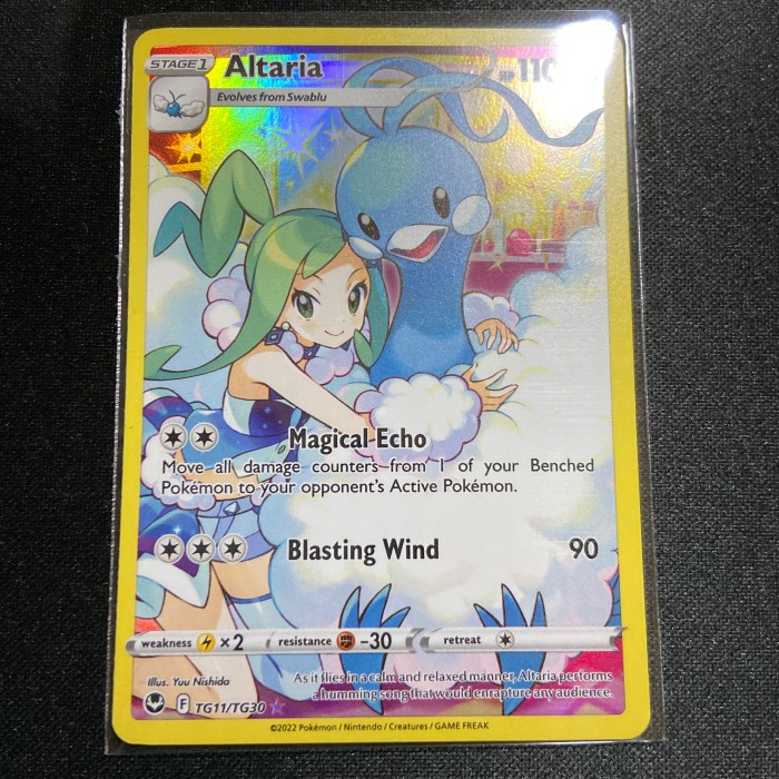✅New Kartu Pokemon Tcg En English Swsh Silver Tempest Altaria Tg Chr Terbaru