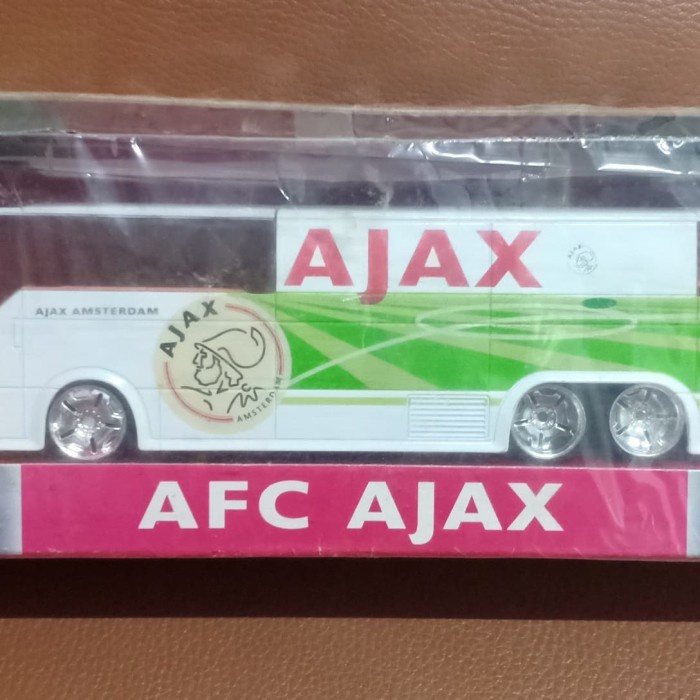 ✅New Miniatur Bus Maisto Afc Ajax Terbaru