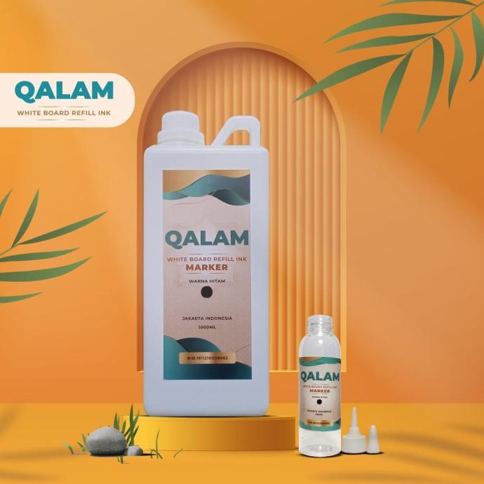 

Tinta Spidol Whiteboar 1 liter Qalam warna hitam