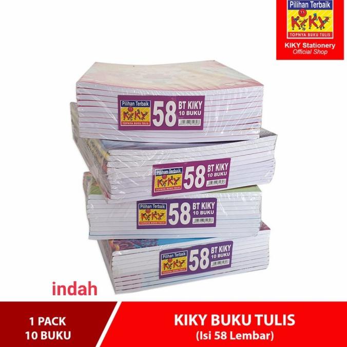 

$$$$] Grosir Buku Kiky 58 Lembar - isi 10 Buku