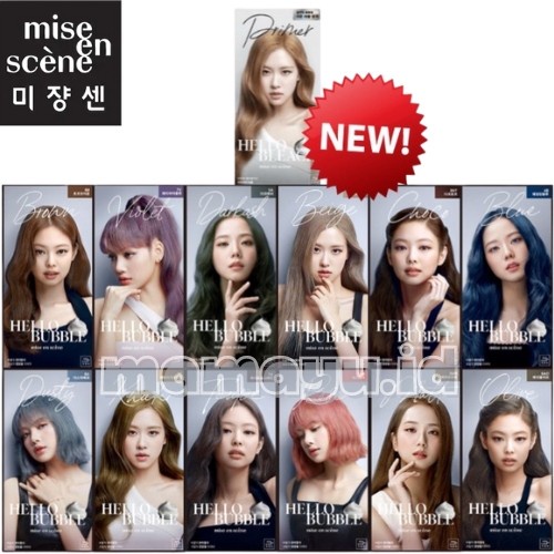 Mise En Scene Hello Bubble / Hello Bubble hair color/ Pewarna Rambut