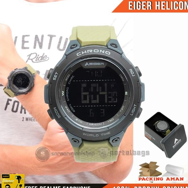 Eiger Helicon Watch - Jam Tangan Pria - Original