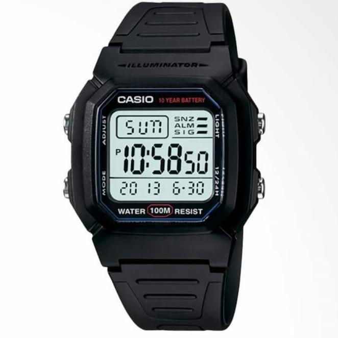 Jam Tangan Casio W800H / W-800H-1Avdf Original & Bergaransi