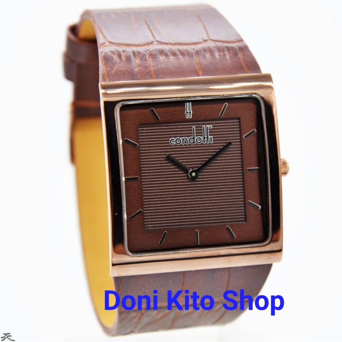 ✅Ori Jam Tangan Pria Original Condotti Cn2109-Br05-L05 Garansi Resmi Terbaru
