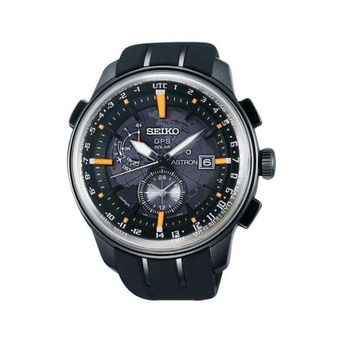 ✅Sale Seiko Sas035J Astron Gps Solar Black Orange Original Berkualitas