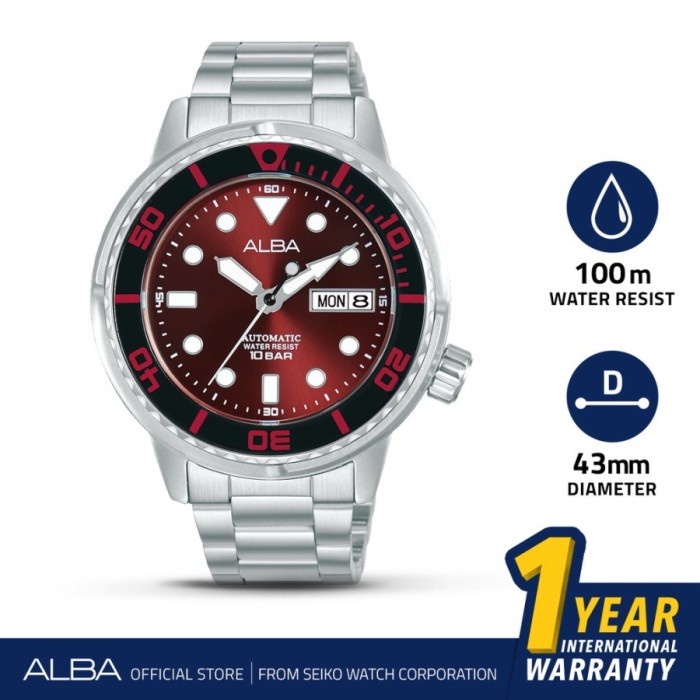 ✅Sale Jam Tangan Alba Men Automatic Al4265 Al4265X1 Original Diskon