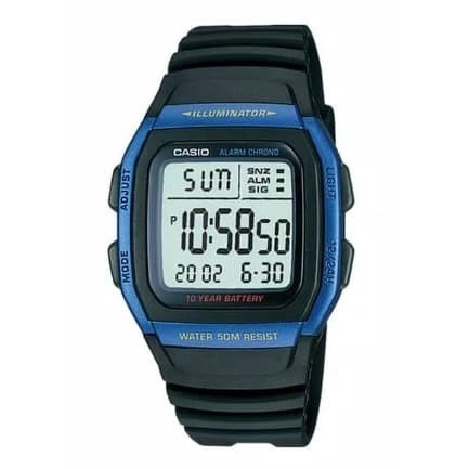 ✅Ori Casio Original Pria W-96H-2Avdf Rubber Strap Bisa Gojek