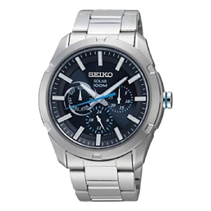✅Ready Seiko Solar Sne255P1 / Sne255 100M Original  Garansi Terbatas