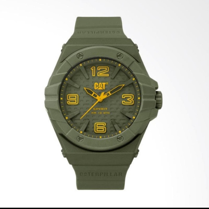 ✅Original Jam Cat Caterpillar Le 111.28.838 Original Garansi Resmi Hijau Army Bisa Sameday