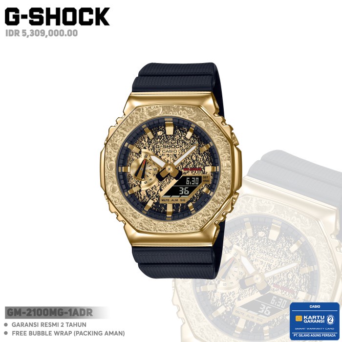 ✅Original Casio G-Shock Gm-2100Mg-1Adr Original Bisa Sameday