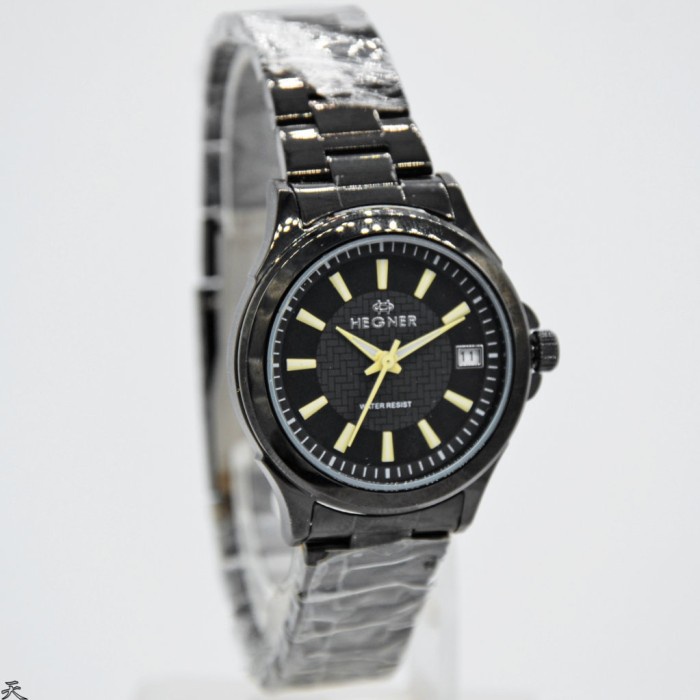 ✅Ori Jam Tangan Wanita Original Hegner 3901 Black Diskon