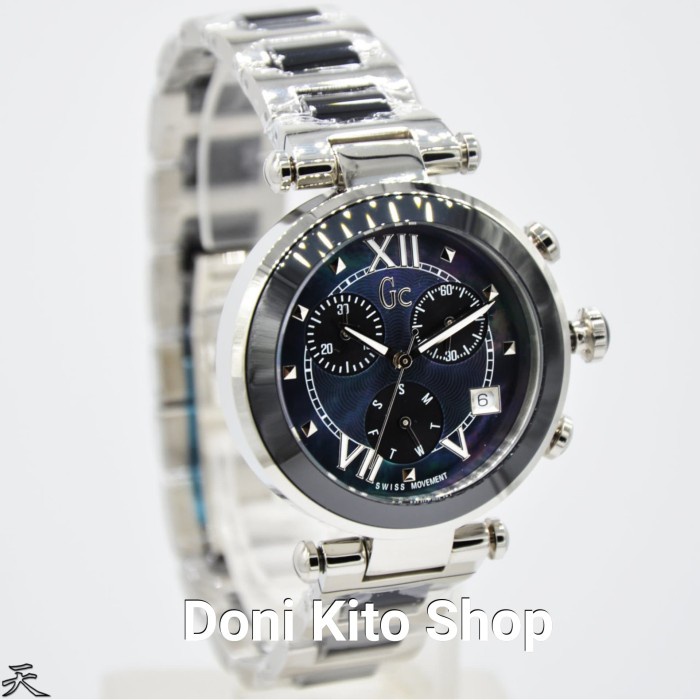 ✅New Ori Jam Tangan Wanita Original Gc Guess Collection Y05005M2 Swiss Movement Terbatas