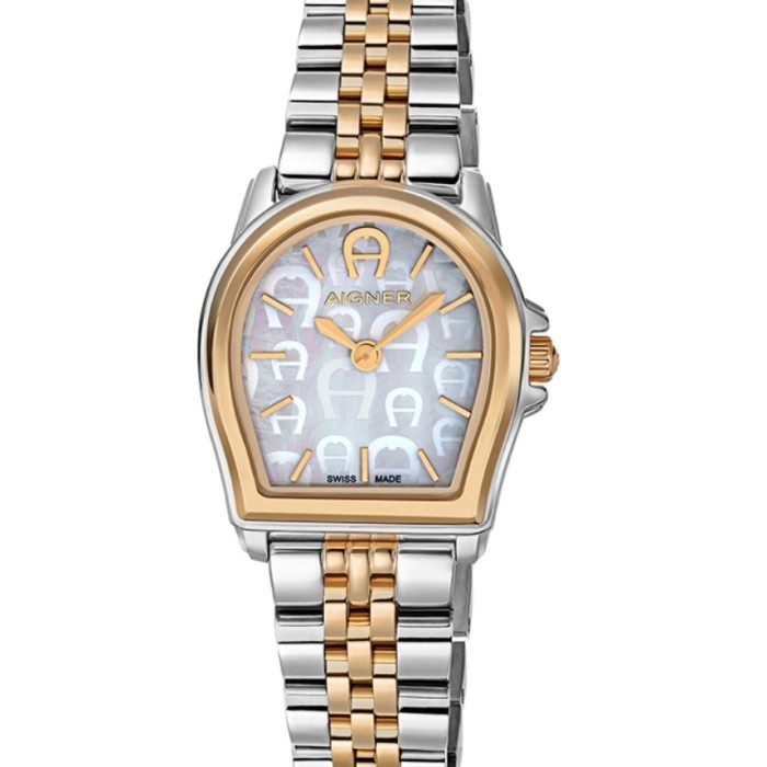 ✅New Ori Aigner Verona Arwlg4810004 Rose Gold Tone Ladies Watch Swiss Made Bisa Gojek