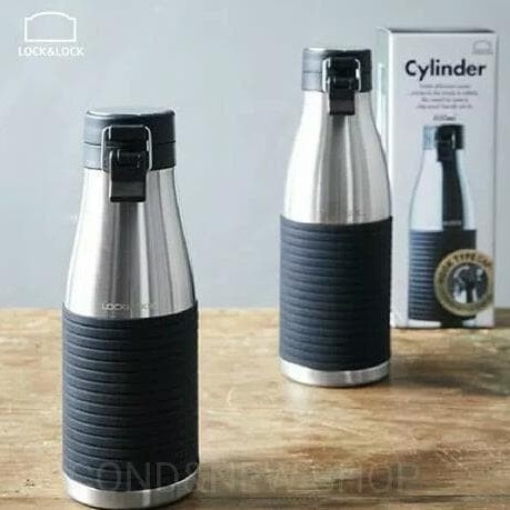 ✅Termurah Lock N Lock Cool Hot Tumbler Cylinder Botol Termos Tahan Panas Dingin Limited
