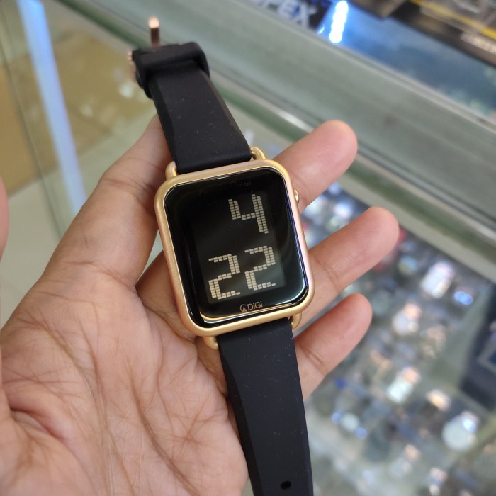 ✅New Ori Jam Tangan Digital Wanita Alexandre Christie Ac 9341 Lh Rubber Stain Terbatas