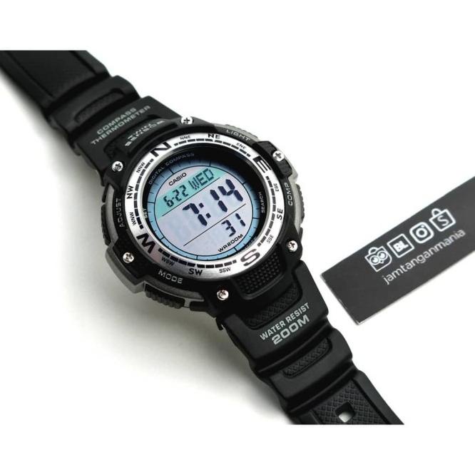 Jam Tangan Casio Outgear Sgw-100-1V Twin Sensor Original