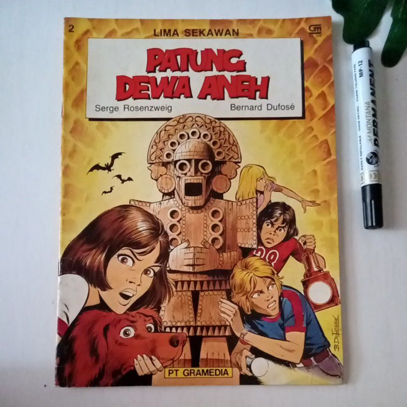 komik Lima Sekawan Patung Dewa Aneh prelove