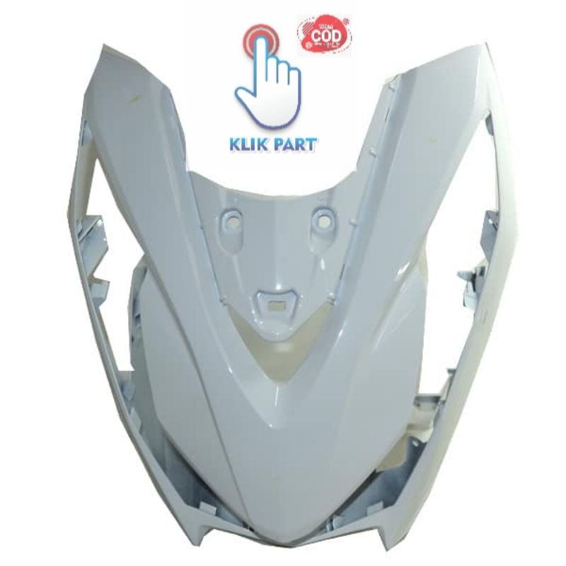 64301-K1A-N00RSW Cover Tameng Depan Putih Mutiara – BeAT K1A