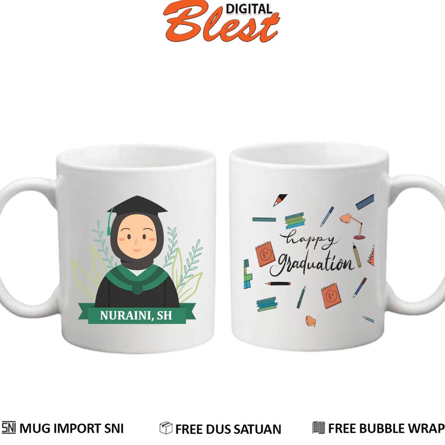 Original mug souvenir gambar custom serbuuu 