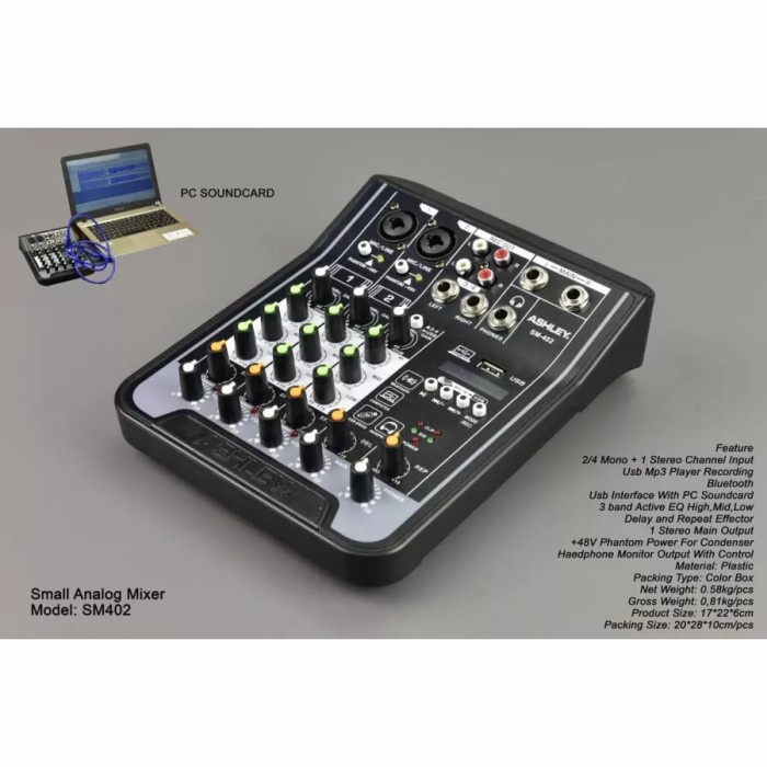 Mixer Ashley Fx402I Mixer Audio