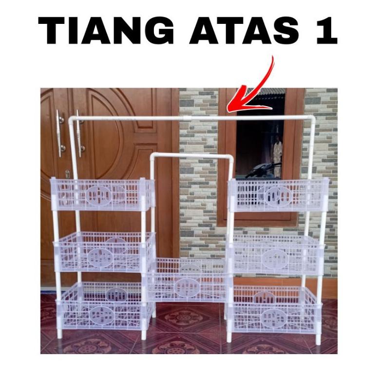 New - RAK DAGANGAN Rak Warung Rak Susun Keranjang Susun Rak Chiki Rak Snack Rak Jajanan