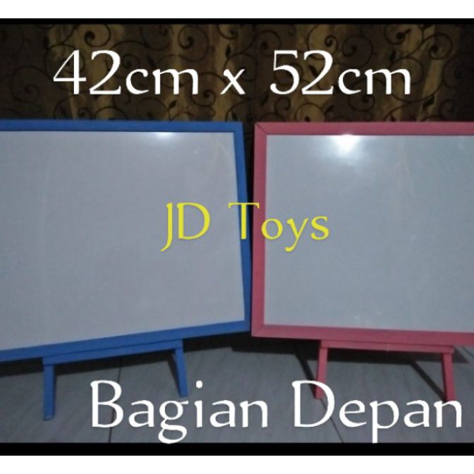 

(B33➲] papan tulis anak 42cm x 52cm gratis spidol..!