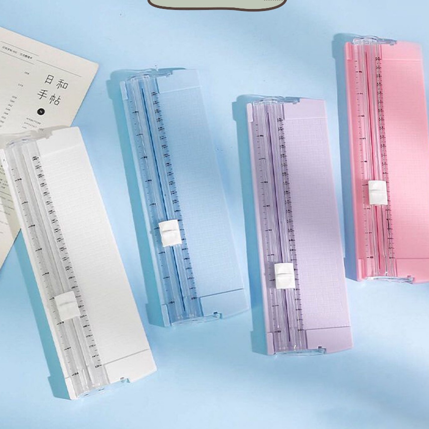 

[W23☎] [MILOLI] Paper Cutter Korean Style Paper Trimmer Desktop Cutter Knife - F0203.!