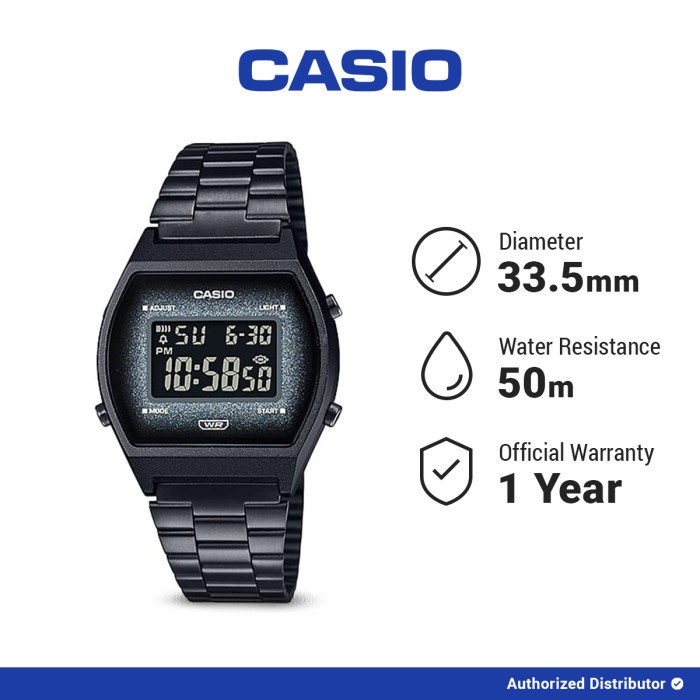 [READY INSTANT] Casio B640WBG-1BDF Jam Tangan Wanita Original