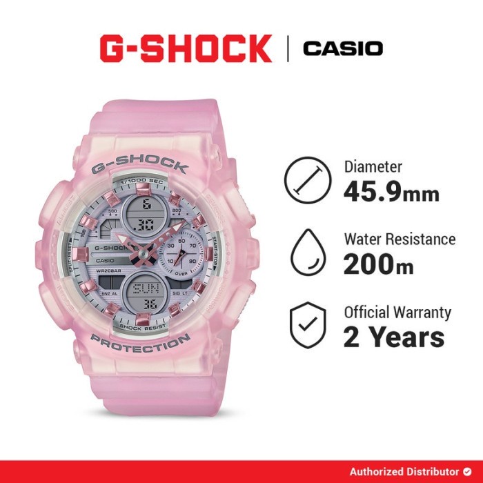 [READY INSTANT] G-Shock Jam Tangan Wanita GMA-S140NP-4ADR Original Analog