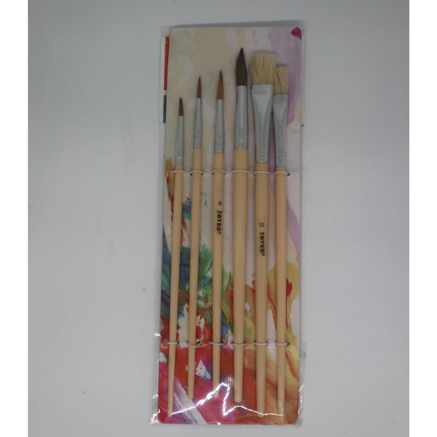 

[E13➤] (12 Set) Kuas Lukis Set BR-1..