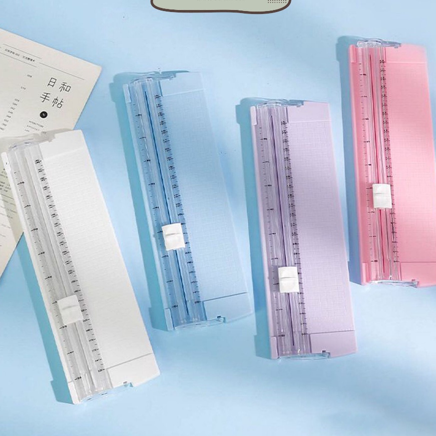 

(O58-❣] [MILOLI] Paper Cutter Korean Style Paper Trimmer Desktop Cutter Knife - F0203✔..