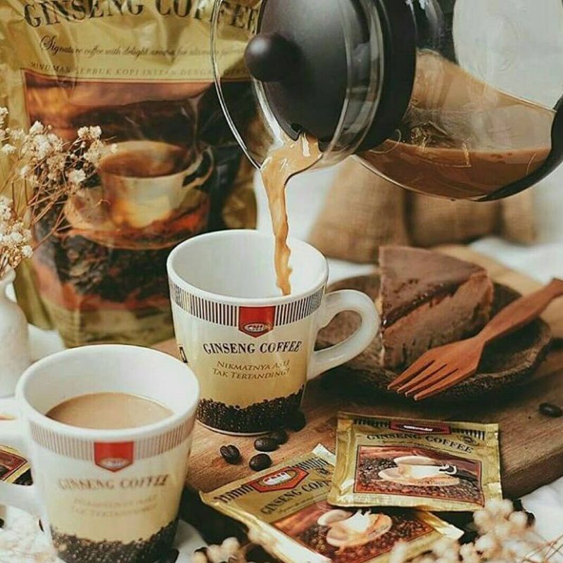 

Kopi Ginseng / Ginseng Coffee Cni Isi 20 Sachet @20 Gram Terlaris Ed Februari 2025