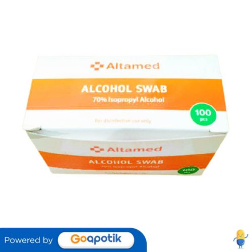 ALTAMED ALCOHOL SWAB BOX 100 PCS