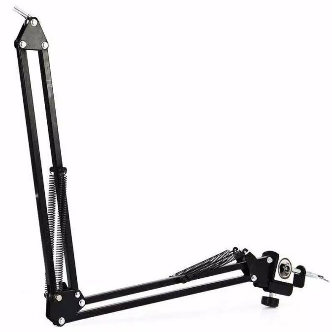 TER-UPDATE STAND MIC ARM STAND SUSPENSI JEPIT MEJA #ORIGINAL