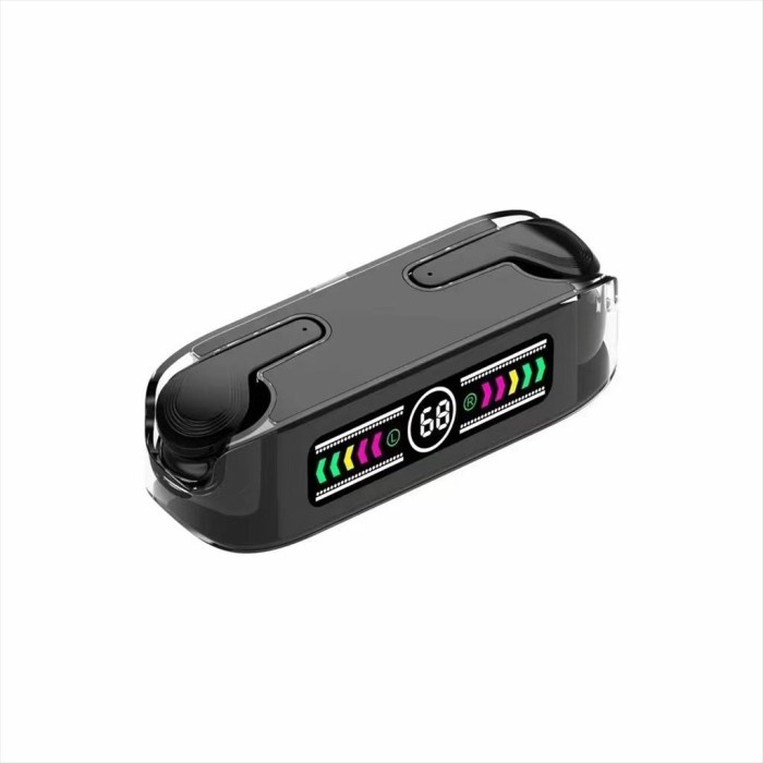 GROSIR TWS AIR 13 PRO M12 Max Headset Bluetooth Transparan Low Latency Wireless TWS Earbuds