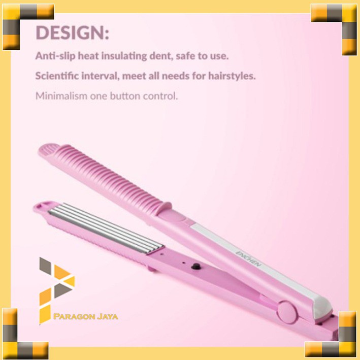 Enchen Catokan Rambut Genteng Colorblo Hair Straightener Eh1003