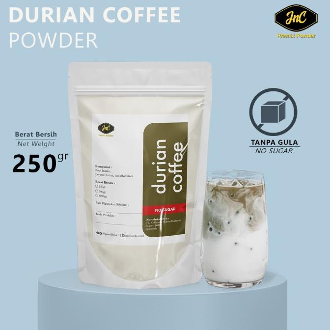 

JnC Durian Coffee Powder 250g Tanpa Gula