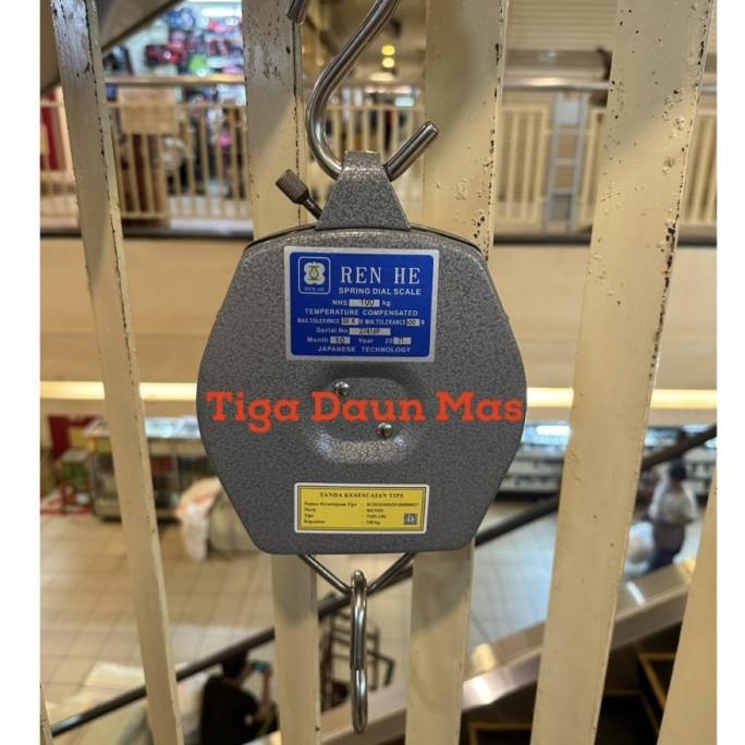 Timbangan Gantung Jarum Renhe 100 Kg Timbangan Gantung Manual 100 Kg
