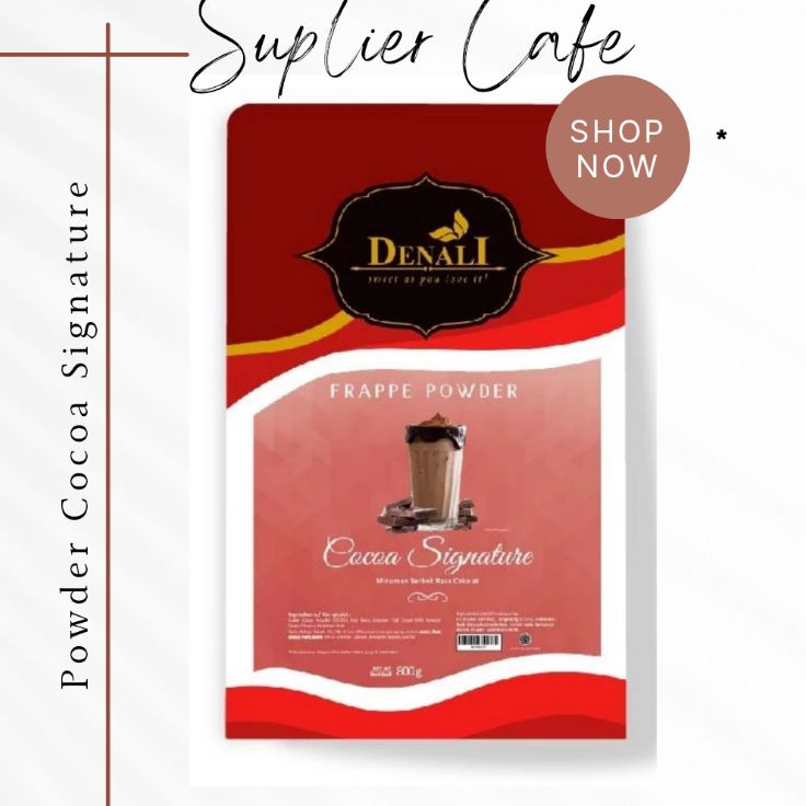 

Kirim Langsung Powder Chocolate Signature Denali