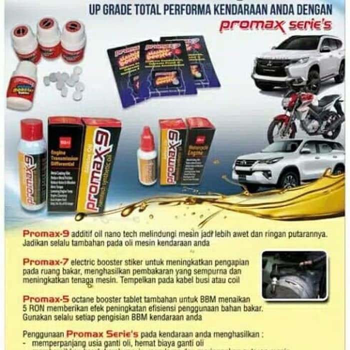 Penghemat BBM octane booster FUEL SAVER u/ Bensin & Diesel ready