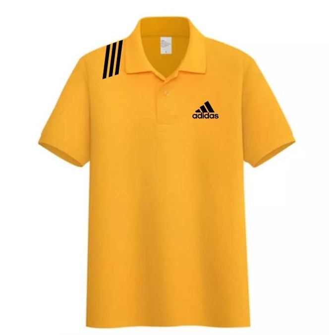Kaos Kerah Pria Premium / Kaos Polo Shirt Adidas / Size M-L-Xl-Xxl