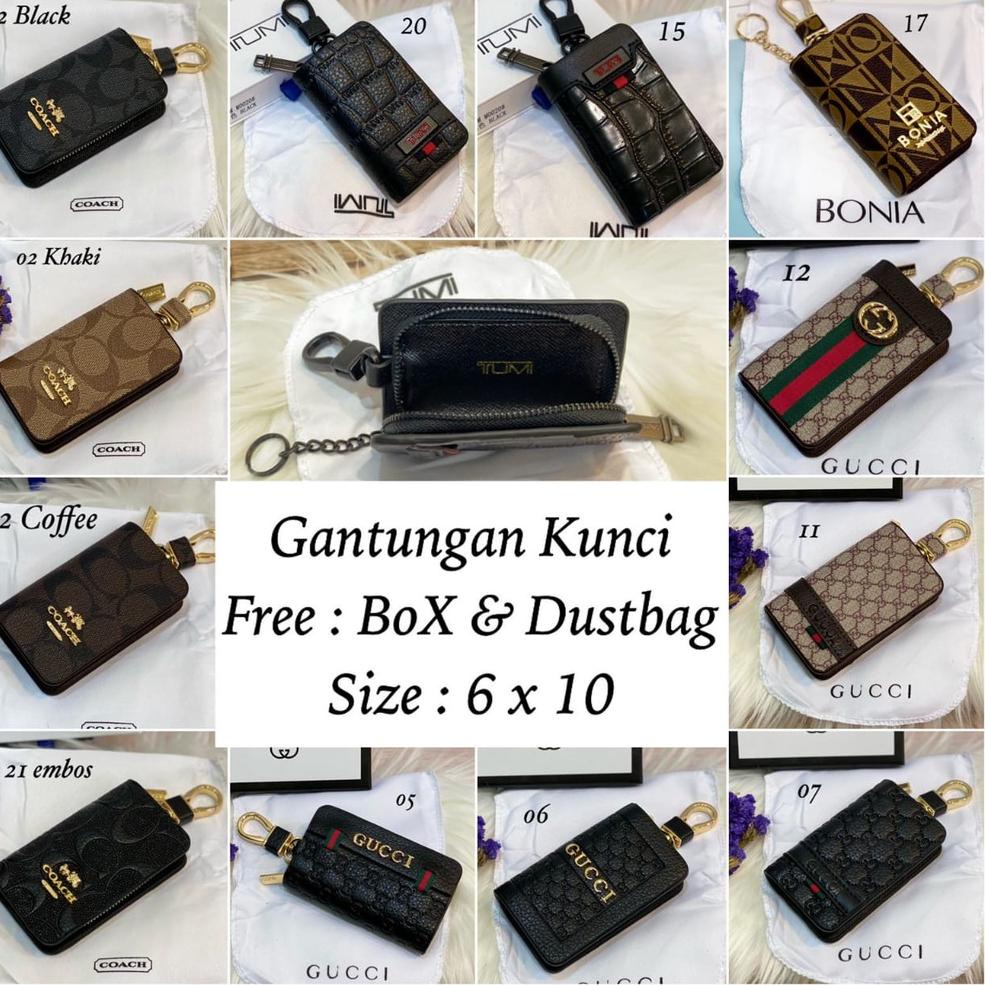 FREE ONGKIR [4038] Dompet Gantungan Kunci Mobil GC,Coach