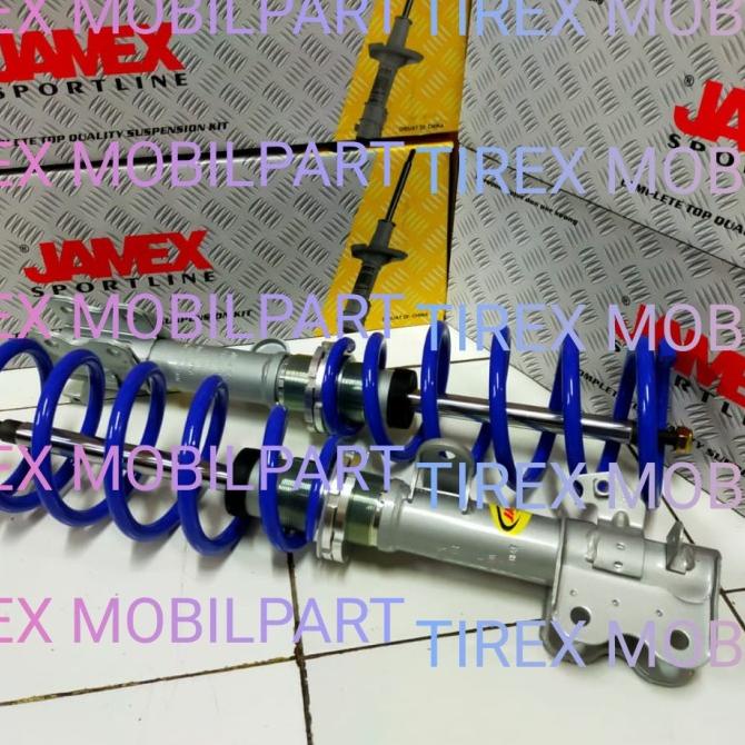 Coilover SHOCK Breaker JAMEX ADJUSTABLE VELOZ / NEW AVANZA DEPAN 2012+