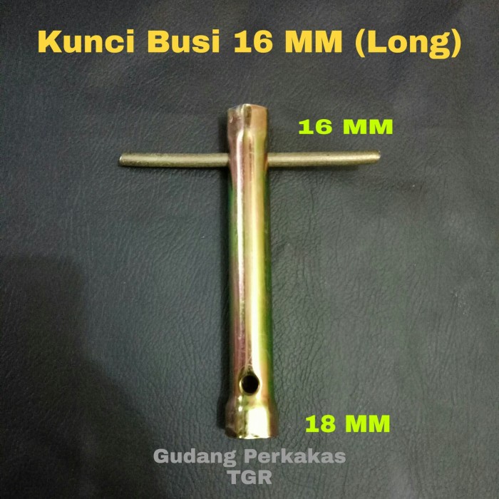 Kunci Busi 16 MM Panjang / Kunci Busi Satria FU / Mio / Kunci Busi