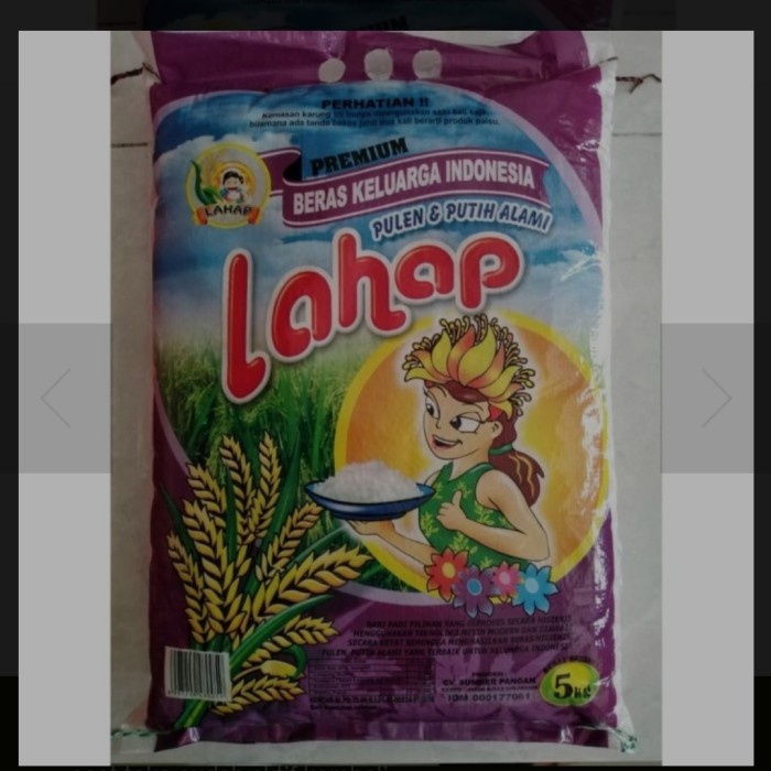 beras lahap 5kg